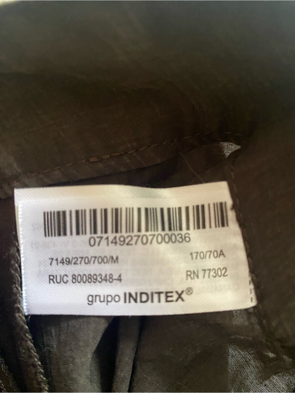 Zara Dark Brown High-Waist Wide Leg Pants - Picture 9 of 9